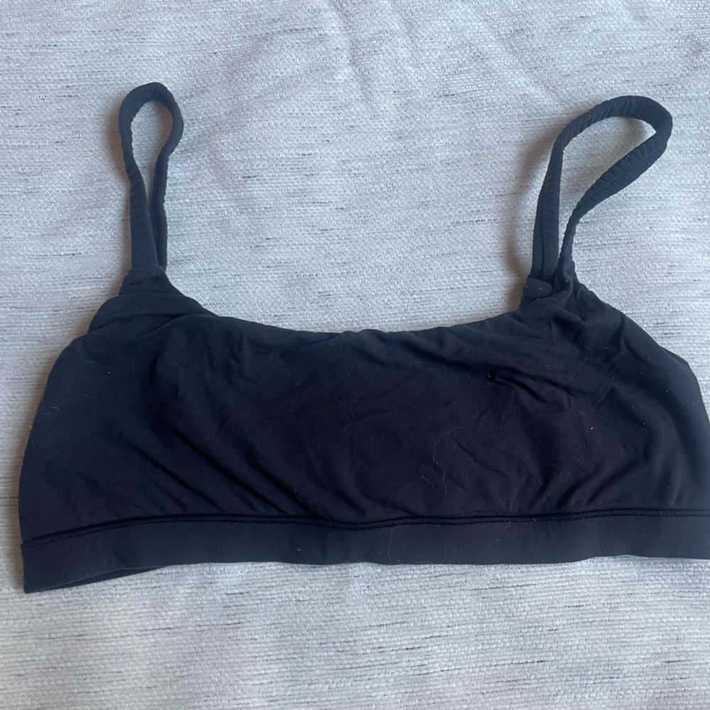 Skims fits everybody black sports bra SMALL